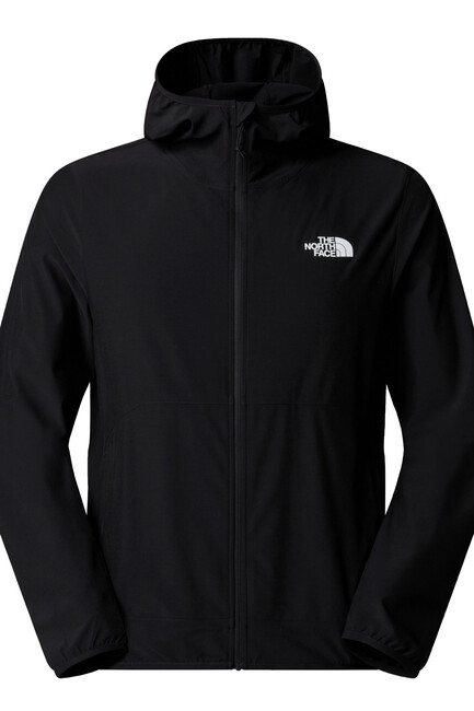 Erkek 24/7 Woven Fz Hood Ceket NF0A8CS7JK31 Siyah - Thumbnail