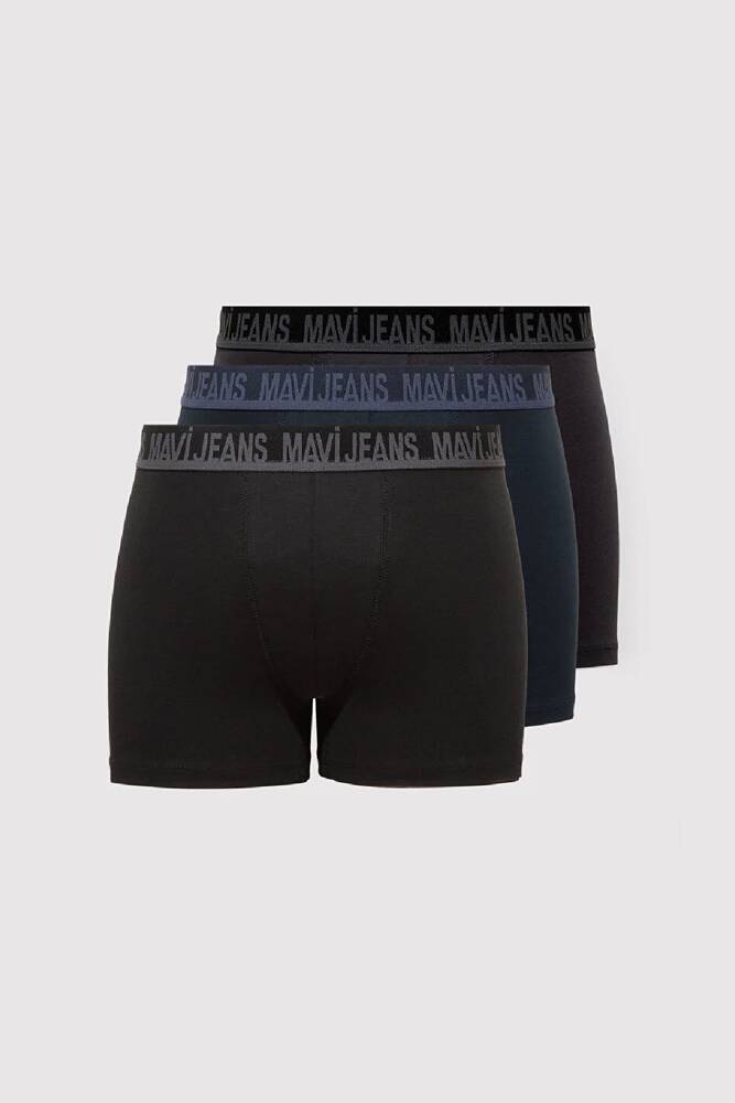 Erkek 3 Lü Paket Boxer 0912221-900 Siyah 