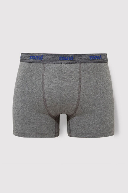 Erkek 3'lü Paket Boxer 0911407-23854 Gri (3)
