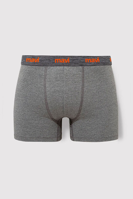 Erkek 3'lü Paket Boxer 0911407-23854 Gri - Thumbnail