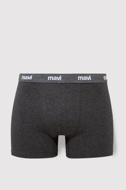 Erkek 3'lü Paket Boxer 0911407-23854 Gri  (1)