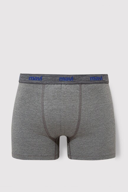 Erkek 3'lü Paket Boxer 0911407-23854 Gri  (2)