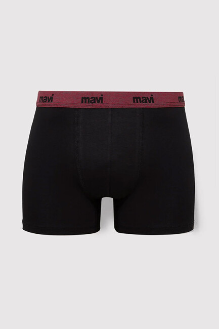 Erkek 3'lü Paket Boxer 0911408-85585 Siyah (2)