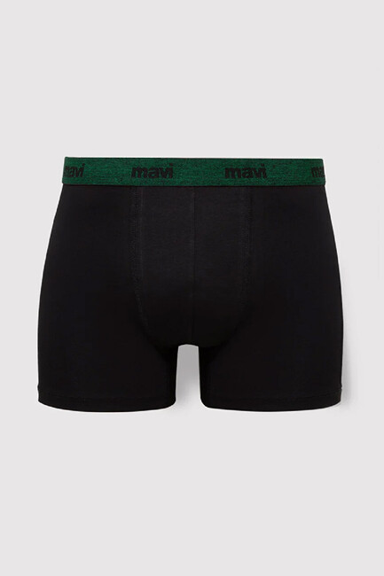 Erkek 3'lü Paket Boxer 0911408-85585 Siyah (3)