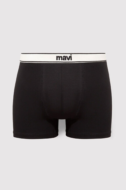 Erkek 3'lü Paket Boxer 0912224-900 Siyah - Thumbnail