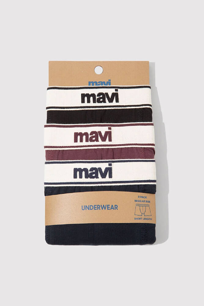 Erkek 3'lü Paket Boxer 0912224-900 Siyah 