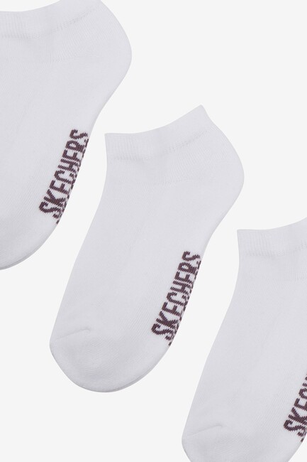 Erkek 3P Low Cut Çorap S221512-100 Beyaz (3)