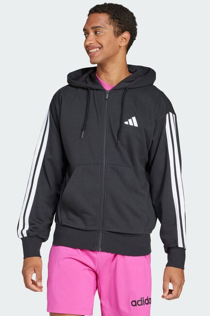 Erkek 3S Fermuarlı Sweat JD1877 Siyah (1)