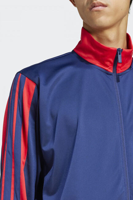 Erkek 3S Fermuarlı Üst JI8841 Lacivert - Thumbnail