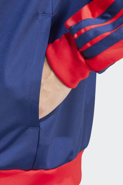 Erkek 3S Fermuarlı Üst JI8841 Lacivert - Thumbnail