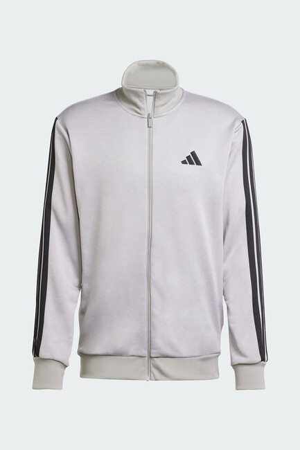 Erkek 3S Fermuarlı Üst JI8876 Gri - Thumbnail