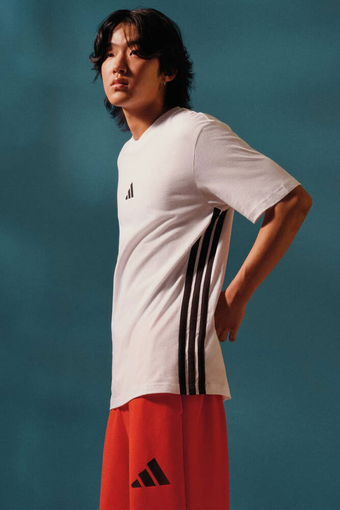 Erkek 3S SJ Tişört JE6388 Beyaz 