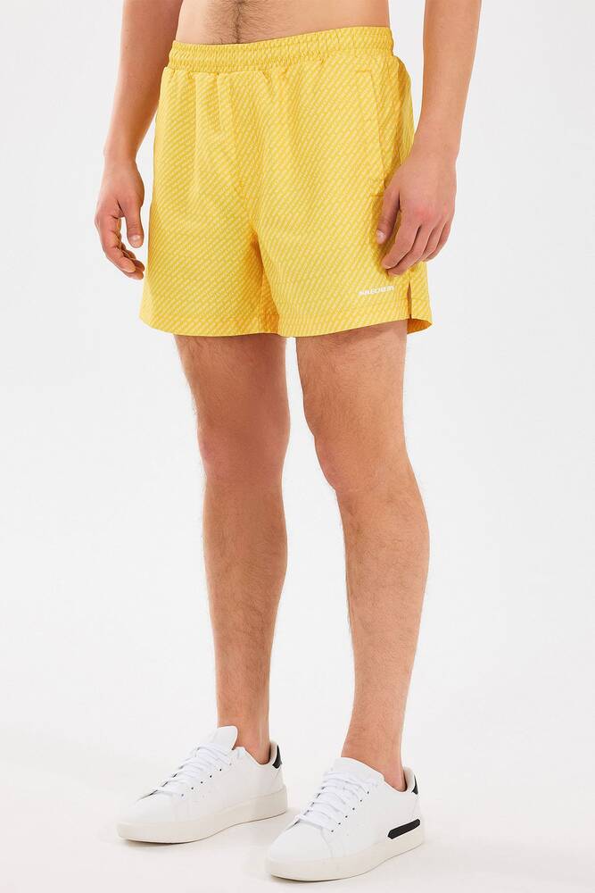 Erkek 5 Inch Allover Yüzme Şortu S2510008-200 Sarı 