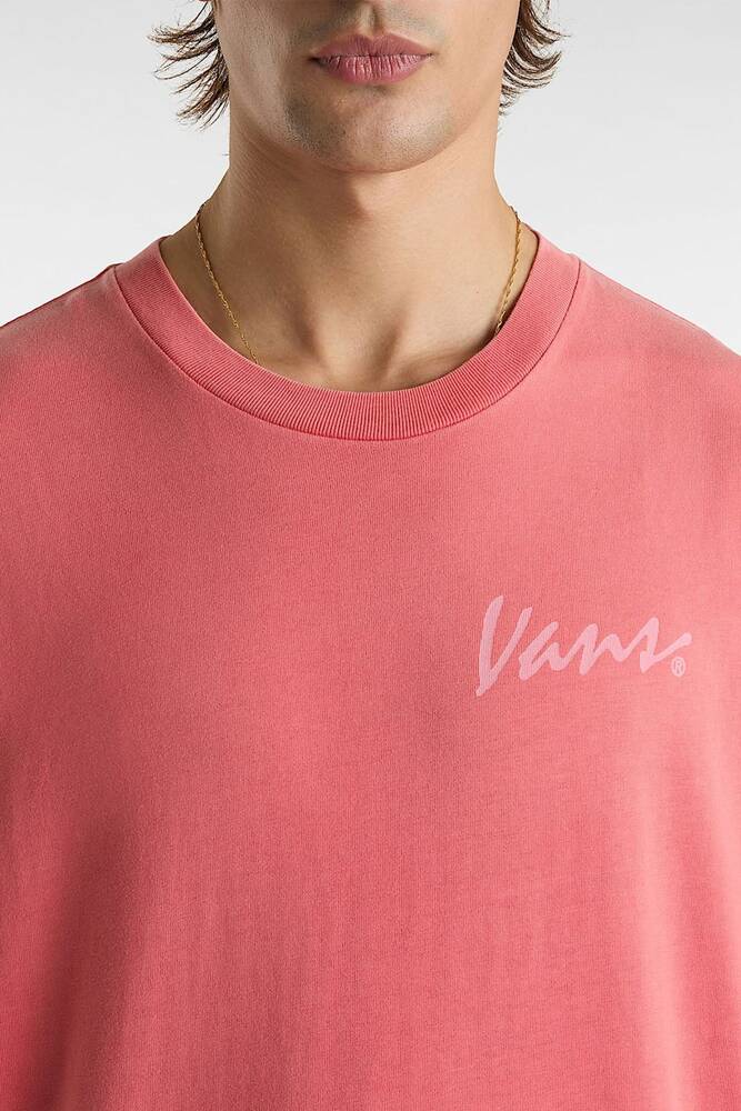 Erkek 66 Baked In Loose Tişört VN000NTSD6Z1 Pembe 