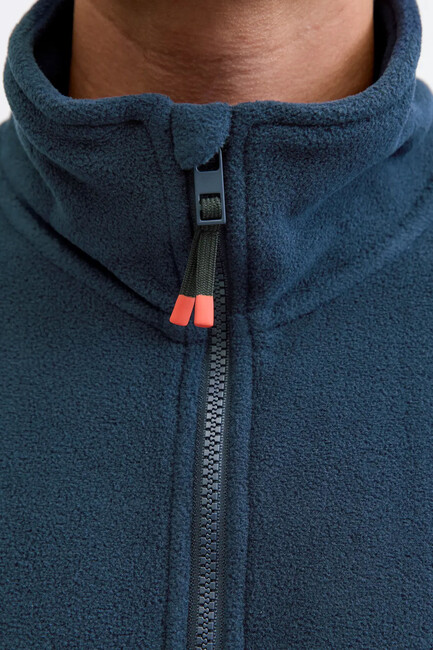 Erkek Alpes Half Zıp Polar Sweat 12284828 Lacivert - Thumbnail