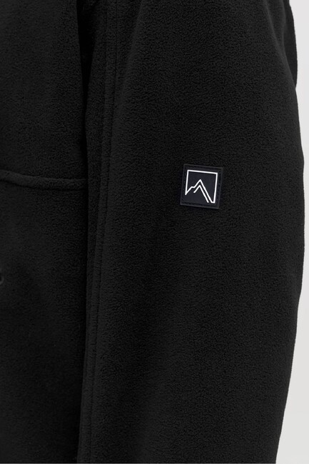 Erkek Alpes Half Zıp Ceket 12284828 Siyah - Thumbnail