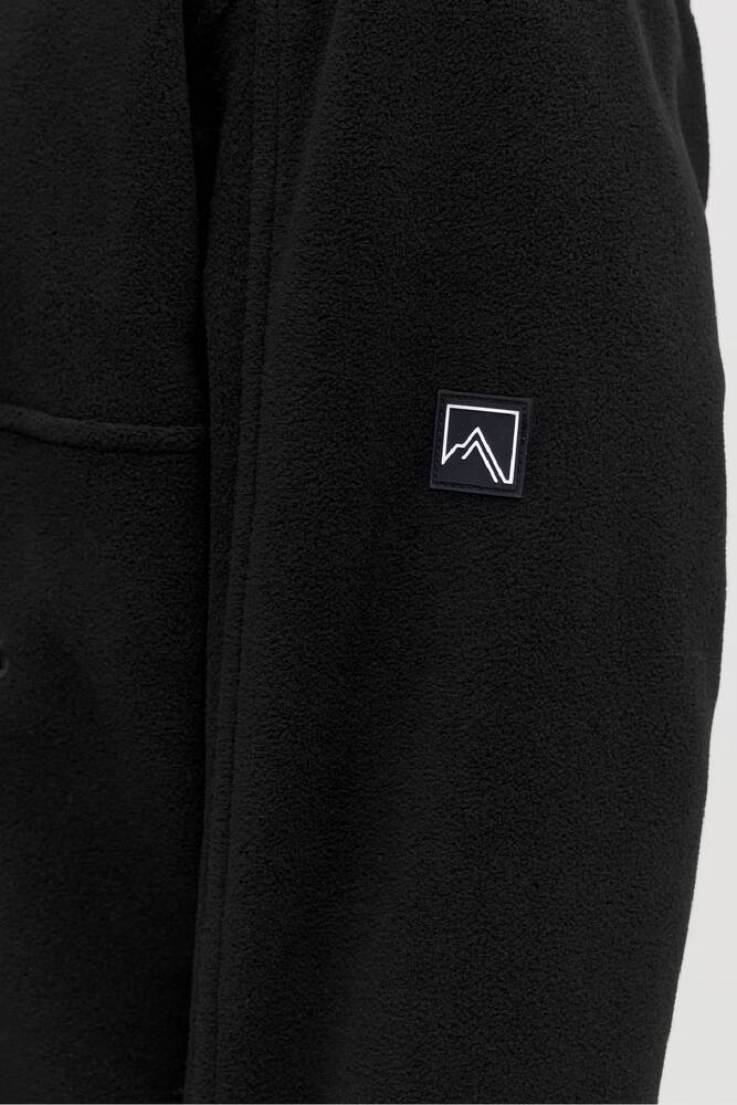 Erkek Alpes Half Zıp Ceket 12284828 Siyah 