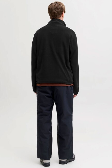 Erkek Alpes Half Zıp Polar Sweat 12284828 Siyah (2)