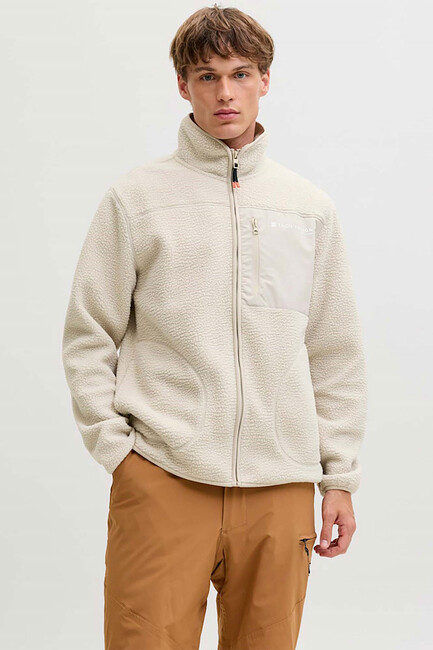 Erkek Alpes Teddy Ceket 12284827 Ekru (1)