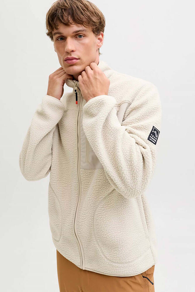 Erkek Alpes Teddy Ceket 12284827 Ekru 