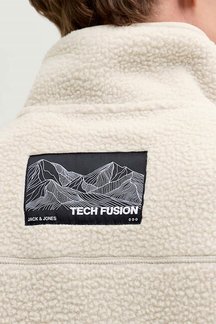 Erkek Alpes Teddy Ceket 12284827 Ekru - Thumbnail