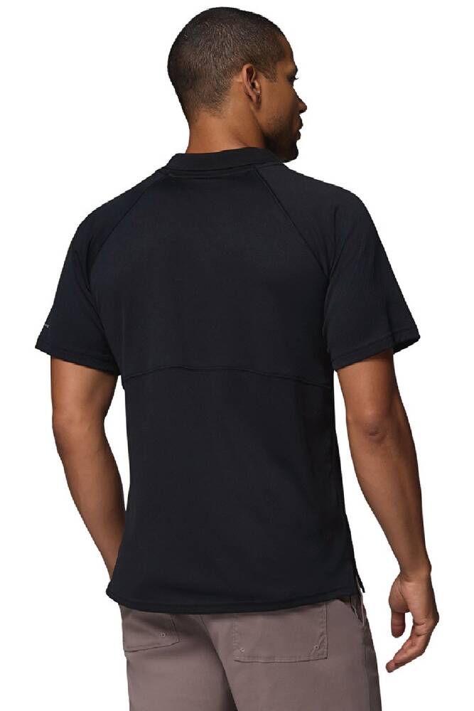 Erkek Alpıne Chıll Pro Kısa Kollu Polo Tişört AO3828_011 Siyah 