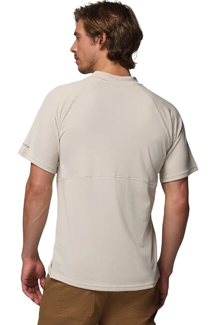 Erkek Alpıne Chıll Pro Kısa Kollu Polo Tişört AO3828_279 Kahve (2)