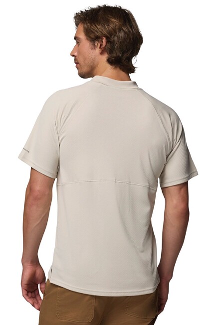 Erkek Alpıne Chıll Pro Kısa Kollu Polo Tişört AO3828_279 Kahve (3)