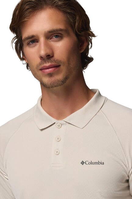 Erkek Alpıne Chıll Pro Kısa Kollu Polo Tişört AO3828_279 Kahve - Thumbnail