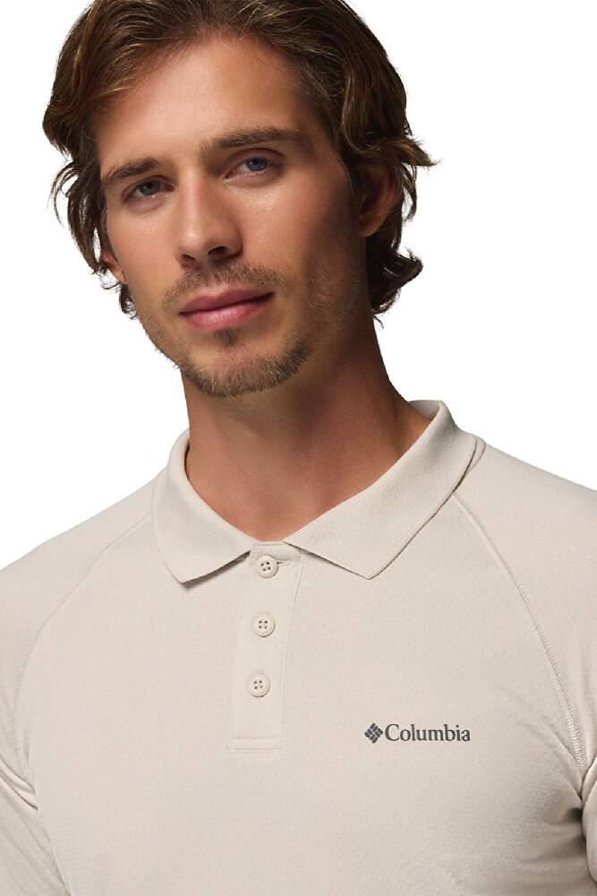 Erkek Alpıne Chıll Pro Kısa Kollu Polo Tişört AO3828_279 Kahve 