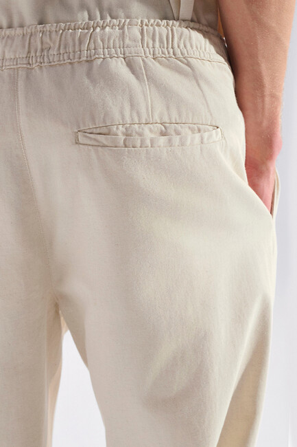 Erkek Andros Mavi Edition Jean Pantolon 0021045-A3321 Ekru - Thumbnail