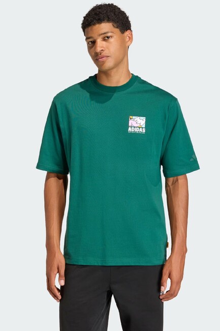 Erkek Anı Pop Bk Tişört KE4339 Yeşil (1)