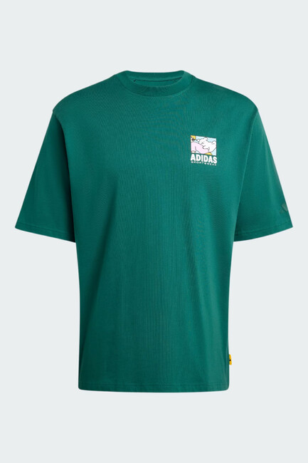 Erkek Anı Pop Bk Tişört KE4339 Yeşil - Thumbnail