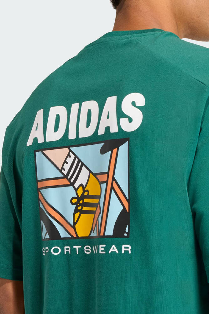 Erkek Anı Pop Bk Tişört KE4339 Yeşil 