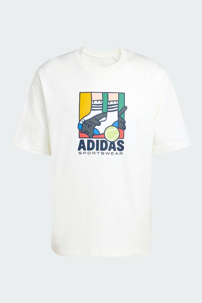 Erkek Anı Pop Ply Tişört KE4341 Beyaz 