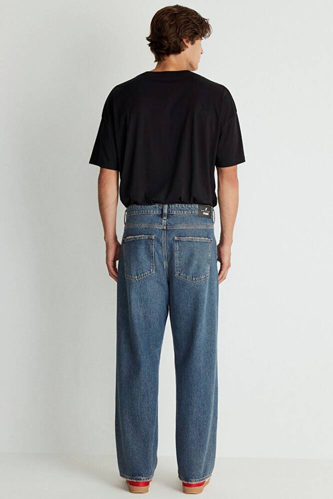 Erkek Atlanta Street Jean Pantolon 0010305-88526 Mavi 