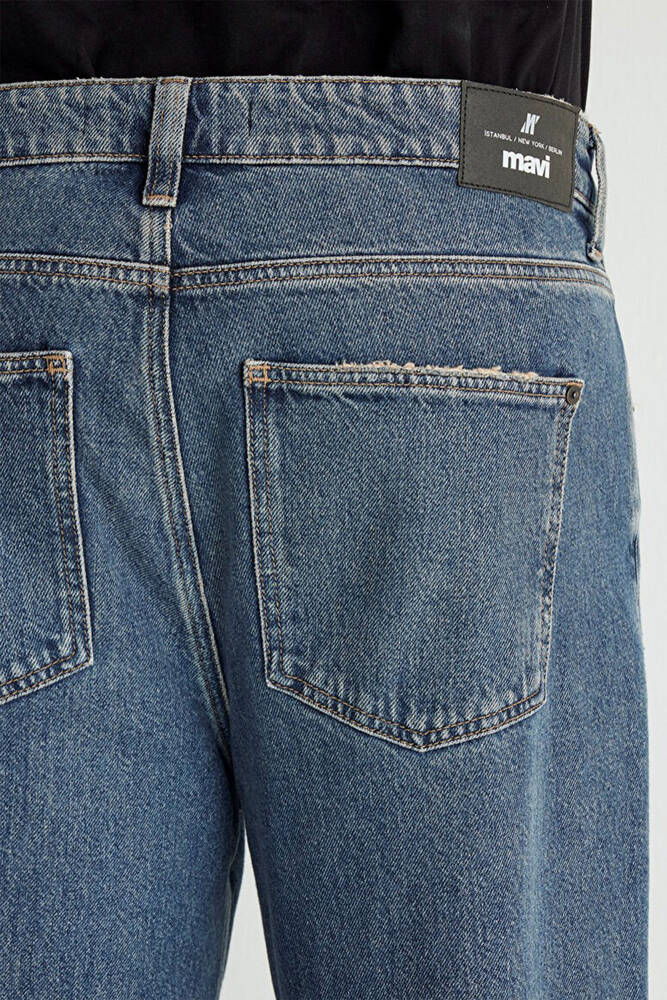 Erkek Atlanta Street Jean Pantolon 0010305-88526 Mavi 