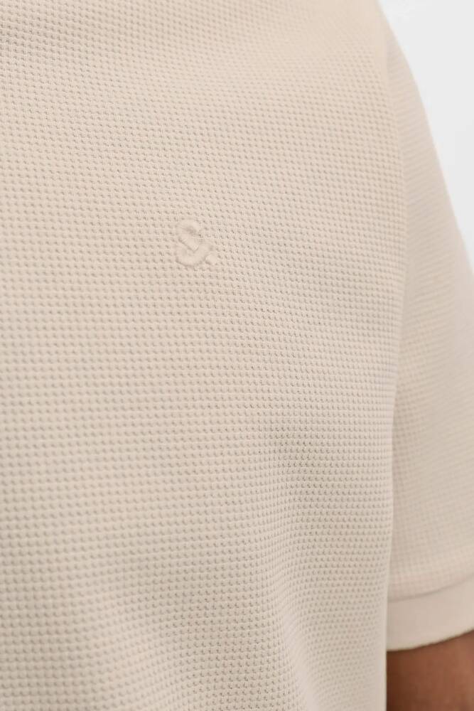 Erkek Austın Polo Tişört 12268130 Ekru 