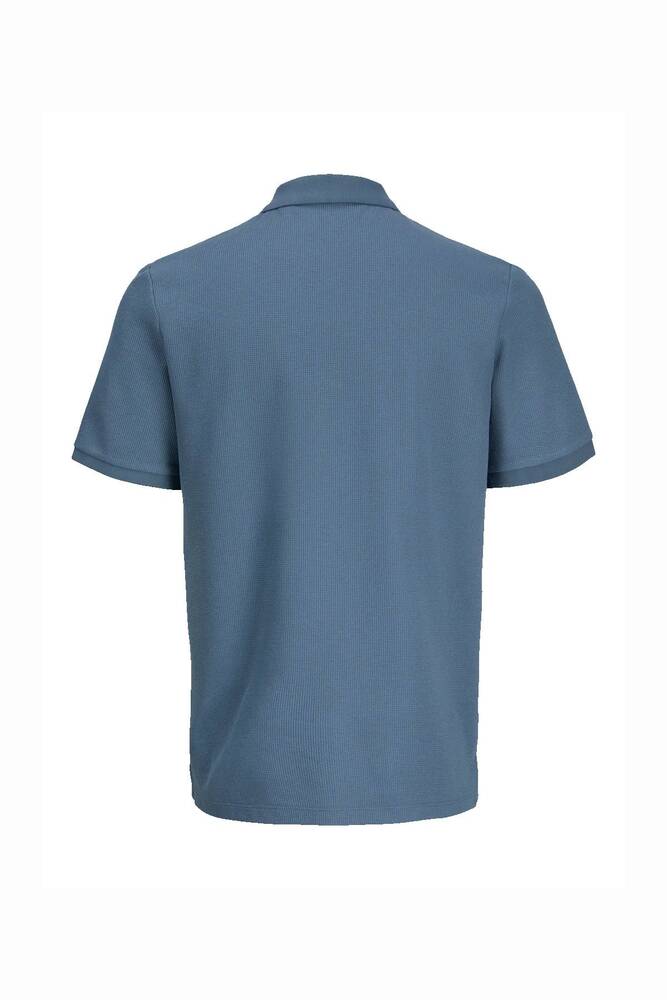 Erkek Austın Zıp Polo Tişört 12279177 Mavi 