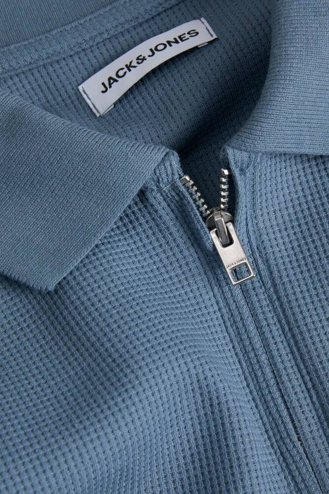 Erkek Austın Zıp Polo Tişört 12279177 Mavi 