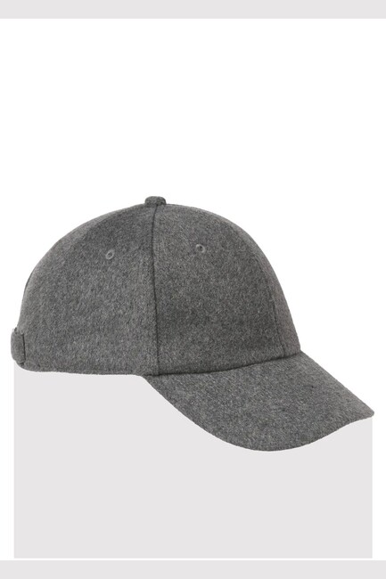 Erkek Base Şapka 12283913 Gri - Thumbnail