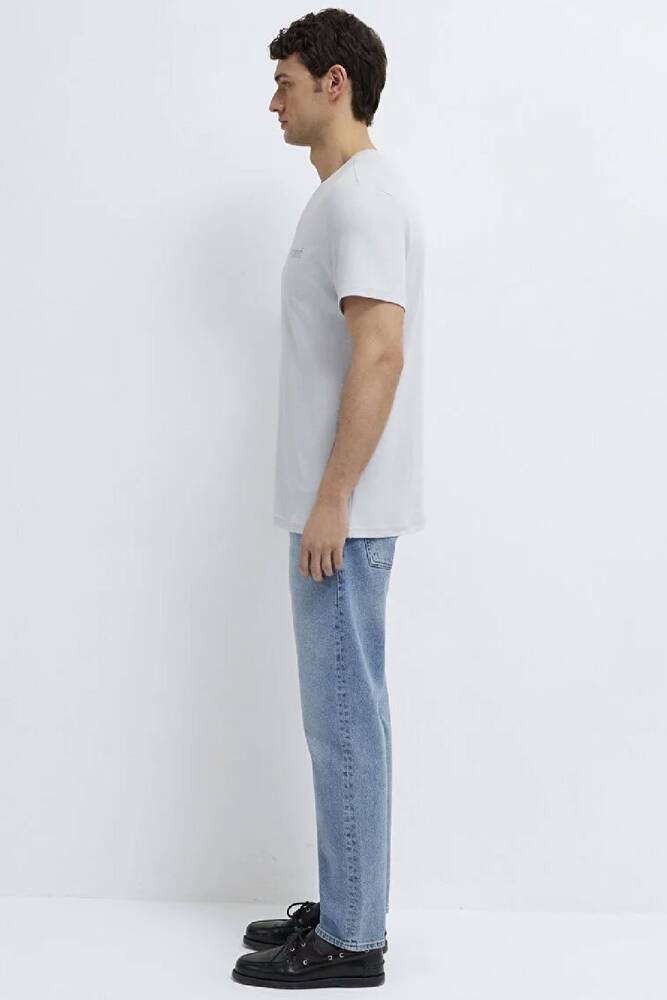 Erkek Basic Tişört 0610360-70799 Gri 