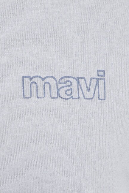 Erkek Basic Tişört 0610360-70799 Gri - Thumbnail