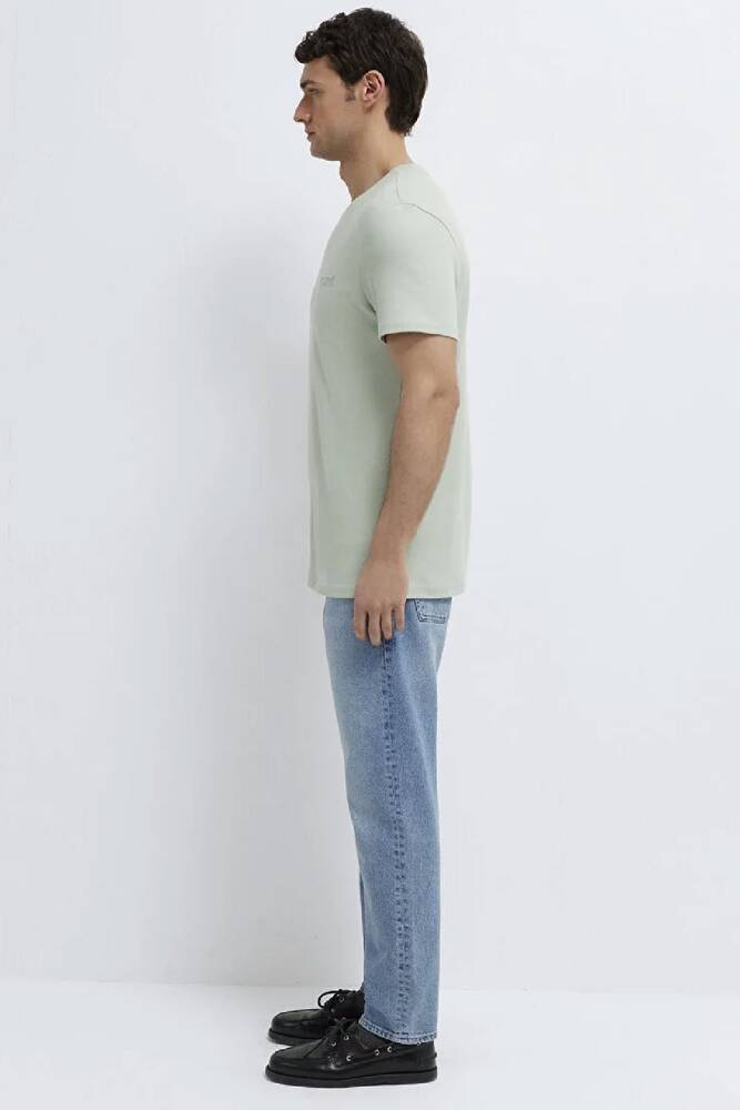 Erkek Basic Tişört 0610360-71464 Yeşil 