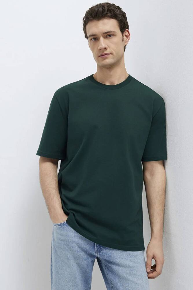 Erkek Basic Tişört 0611924-85173 Yeşil 