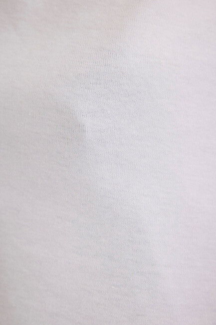 Erkek Basic Tişört 063747-620 Beyaz - Thumbnail