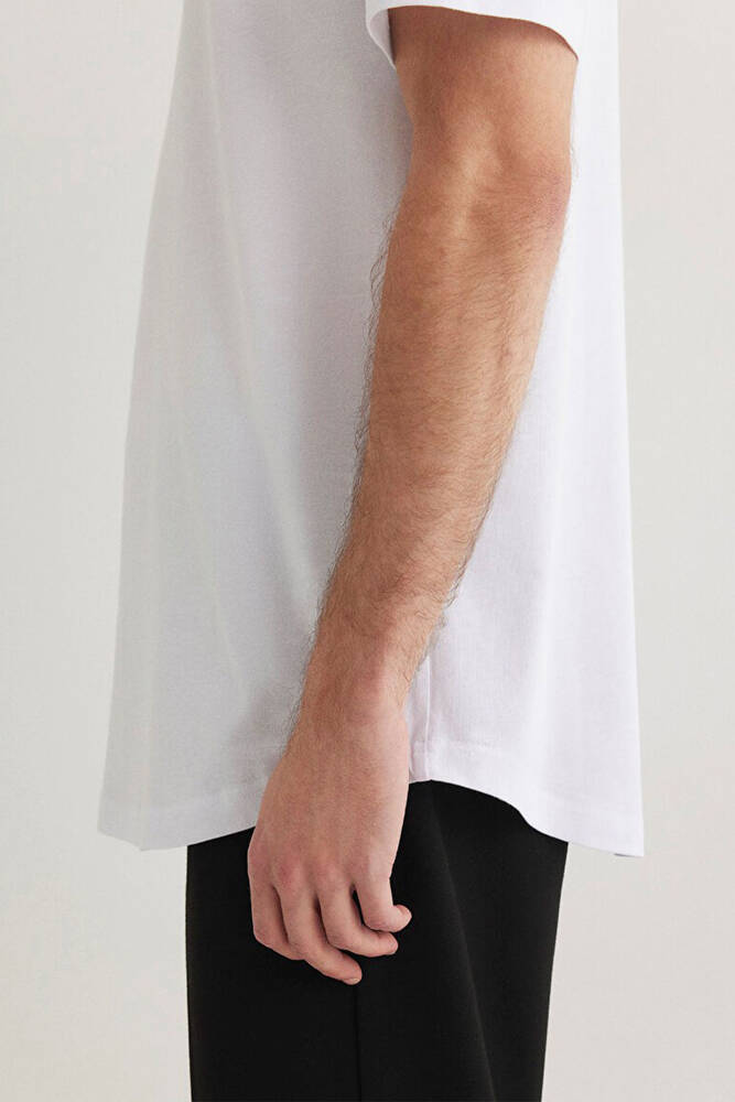 Erkek Basic Tişört 067082-620 Beyaz 