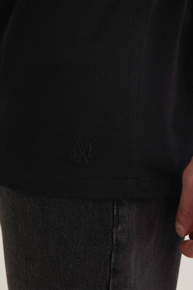 Erkek Basic Tişört 064019-20933 Siyah 