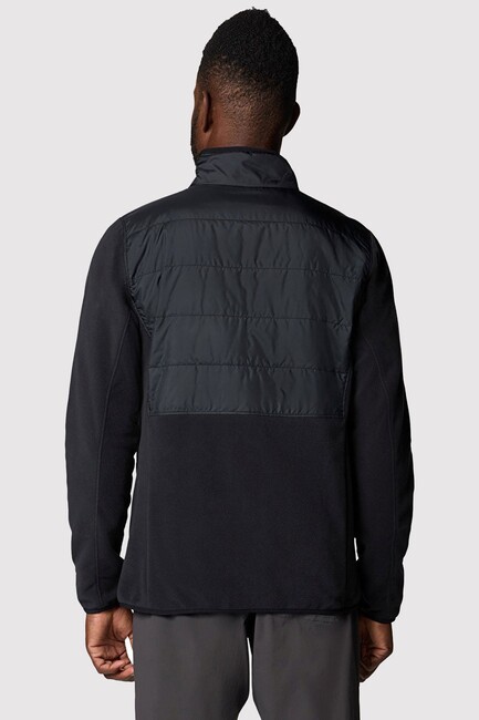 Erkek Basin Butte Tam Fermuarlı II Polar Üst AO4318_010 Siyah (2)