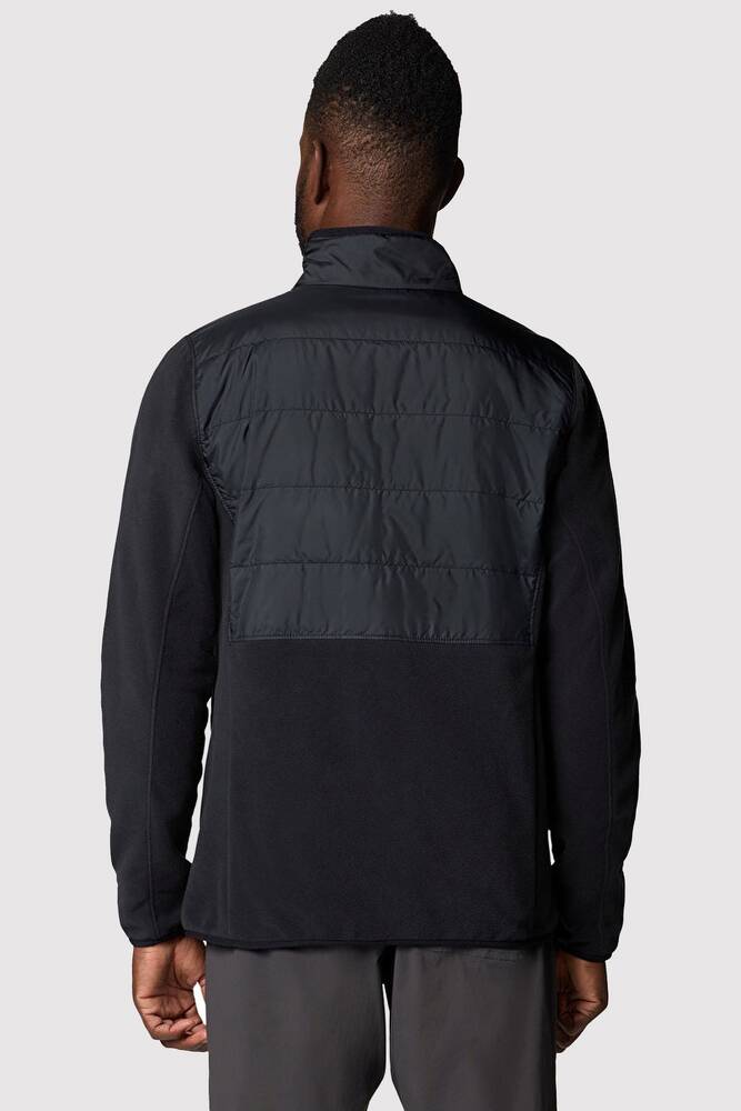 Erkek Basin Butte Tam Fermuarlı II Polar Üst AO4318_010 Siyah 